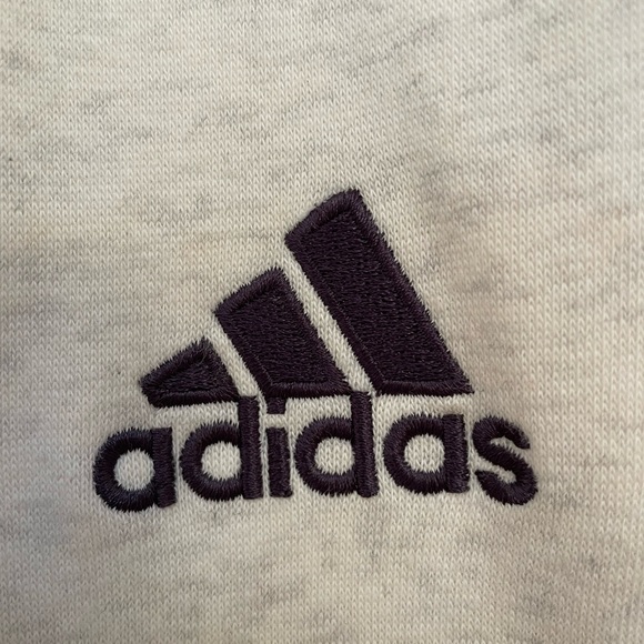 White adidas climalite sweatpants - Picture 3 of 5